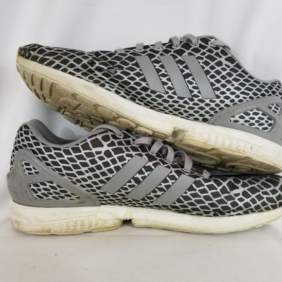 Adidas Originals ZX Flux Mens Running Shoes - Picture 4 of 8